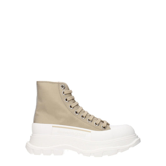 Alexander McQueen Beige Fabric Shoes