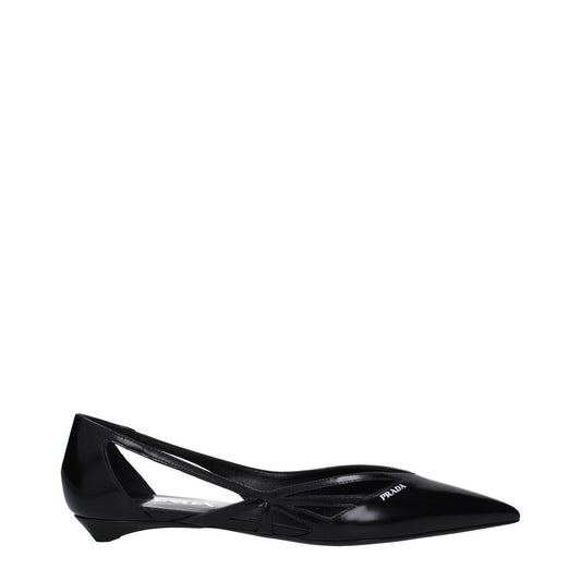 Prada Black Pointed-Toe Shoes