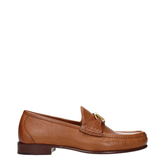 Valentino Garavani Brown Leather Shoes