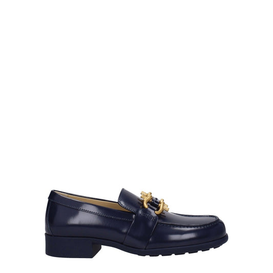 Bottega Veneta Blue Leather Shoes