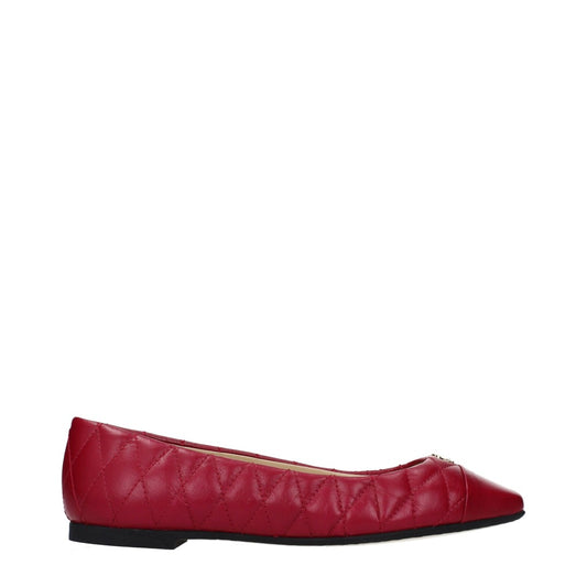 Jimmy Choo Leni Flat Fuchsia & Raspberry Shoes