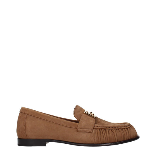 Fendi Selleria Brown Leather Shoes