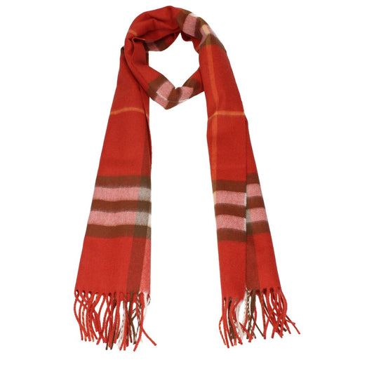Burberry Cashmere Scarf in Rosso