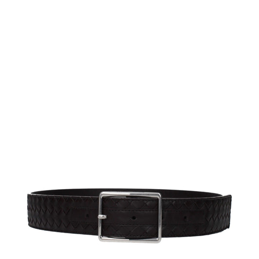 Bottega Veneta Brown Leather Belt