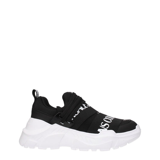 Versace Jeans Black Fabric Shoes