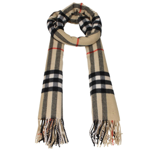 Burberry Cashmere Scarf – Beige / Sabbia
