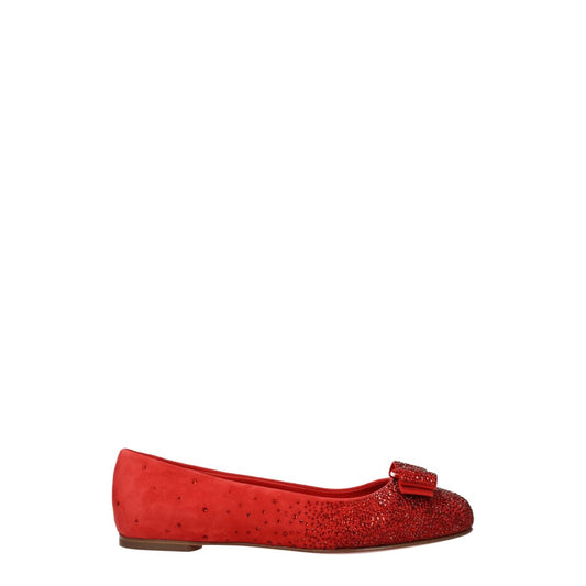Salvatore Ferragamo Suede Swarovski Shoes