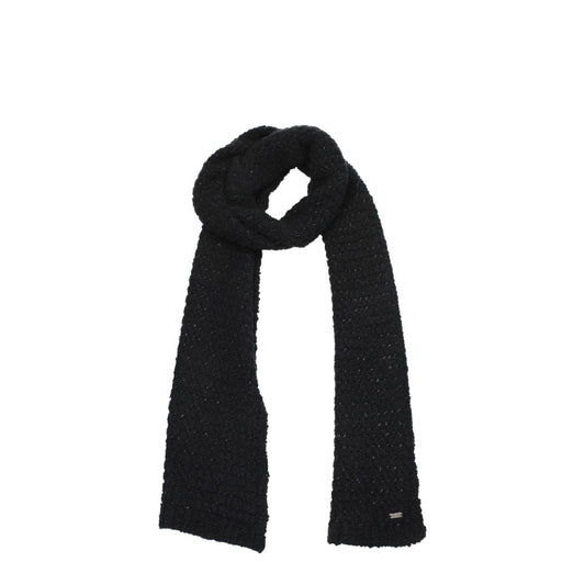Saint Laurent Black Cashmere Blend Scarf