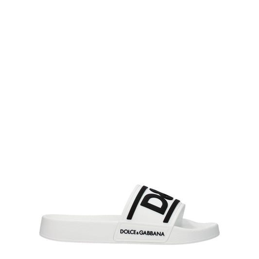 Dolce & Gabbana Pink Rubber Open Toe Sandals