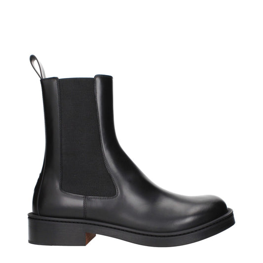 Alexander McQueen Black Leather Shoes