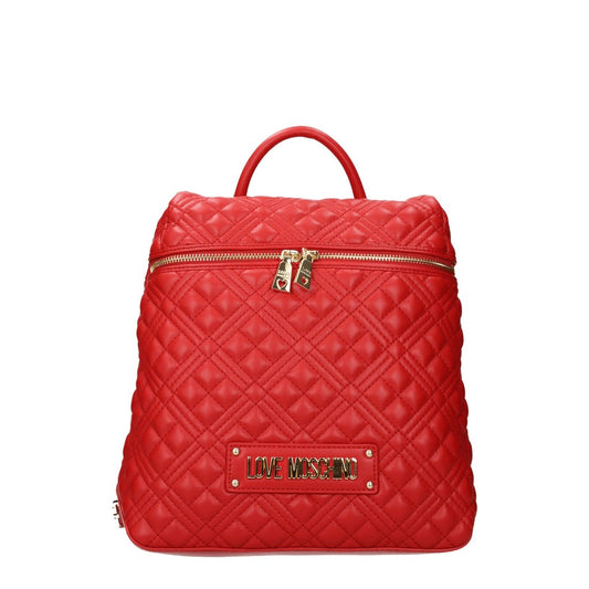 Love Moschino Red Polyurethane Bag