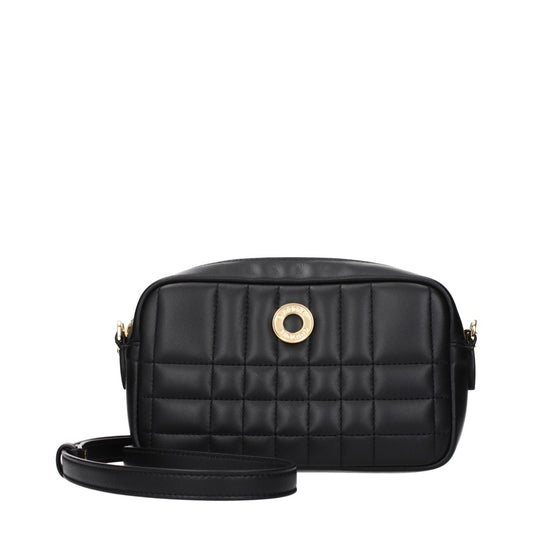 Burberry Black Zip Closure Shoulder Bag