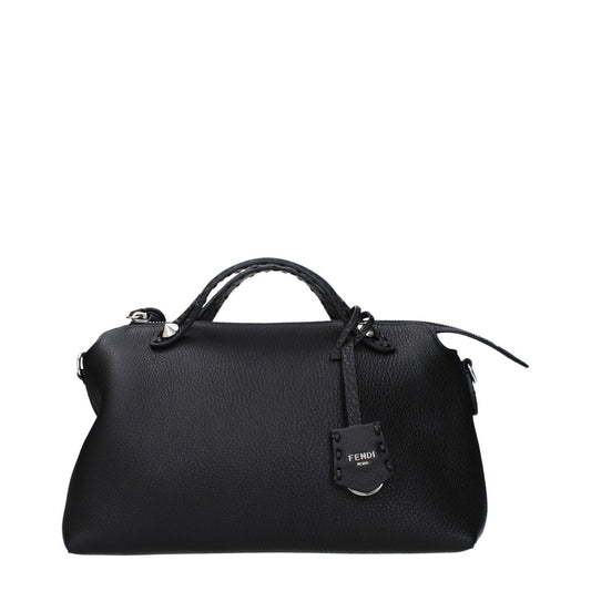 Fendi Casual Zip Shoulder Bag – Black