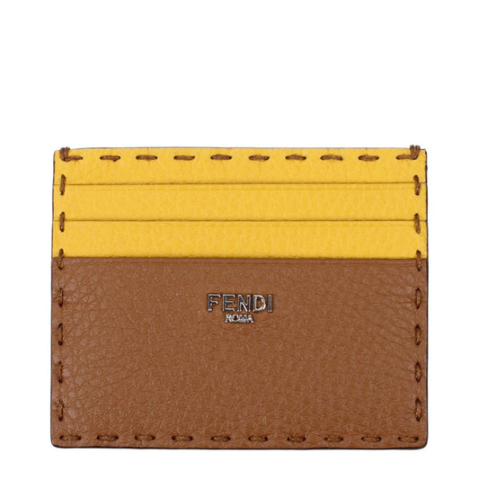 Fendi Card Holder – Marrone/Sole Leather