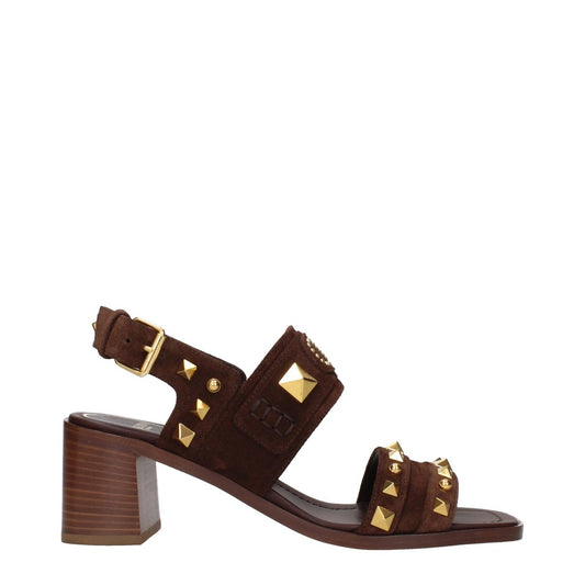 Valentino Garavani Brown Open Toe Sandals