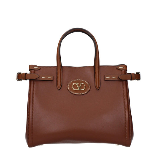 Valentino Garavani Black Shoulder Bag with Gold Details