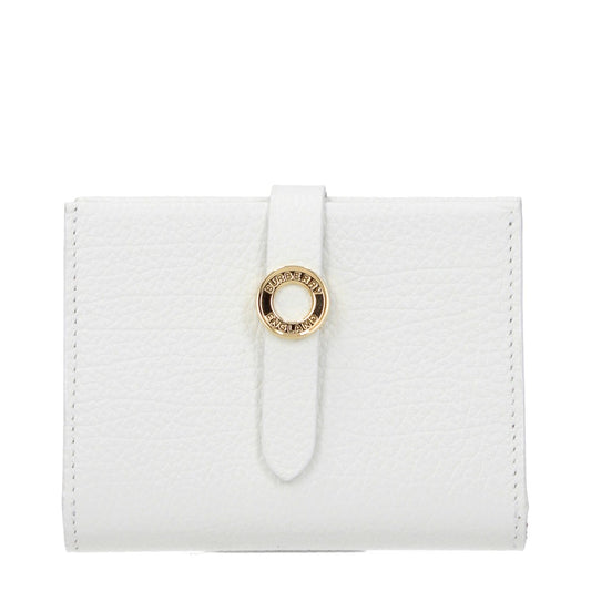 Burberry Bianco Leather Card Holder