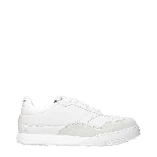 Givenchy Leather and Suede Sneakers – Bianco / Grigio Chiaro