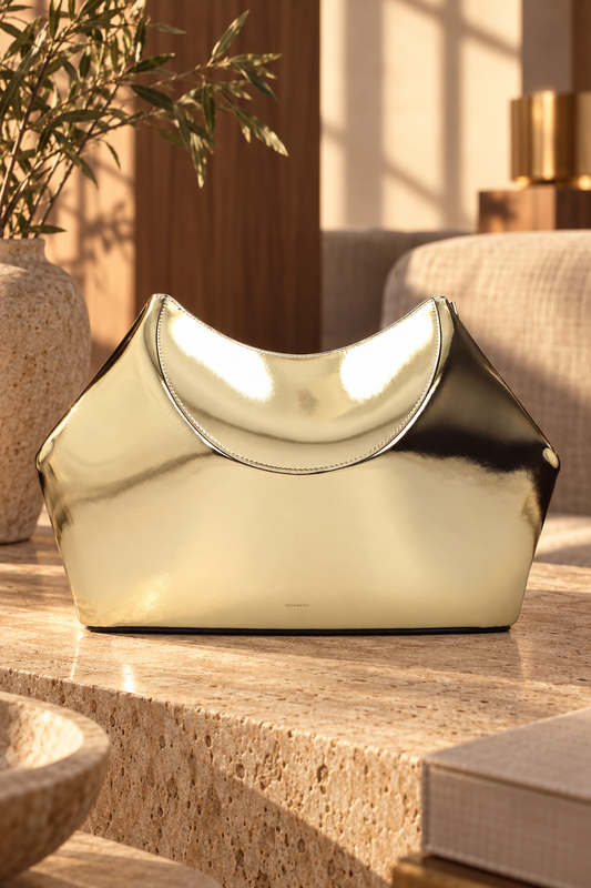 Givenchy Gold Shoulder Bag — lifestyle