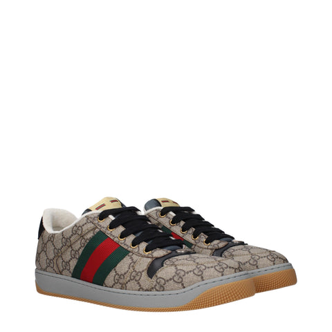 Men's Gucci Screener Canvas Sneakers