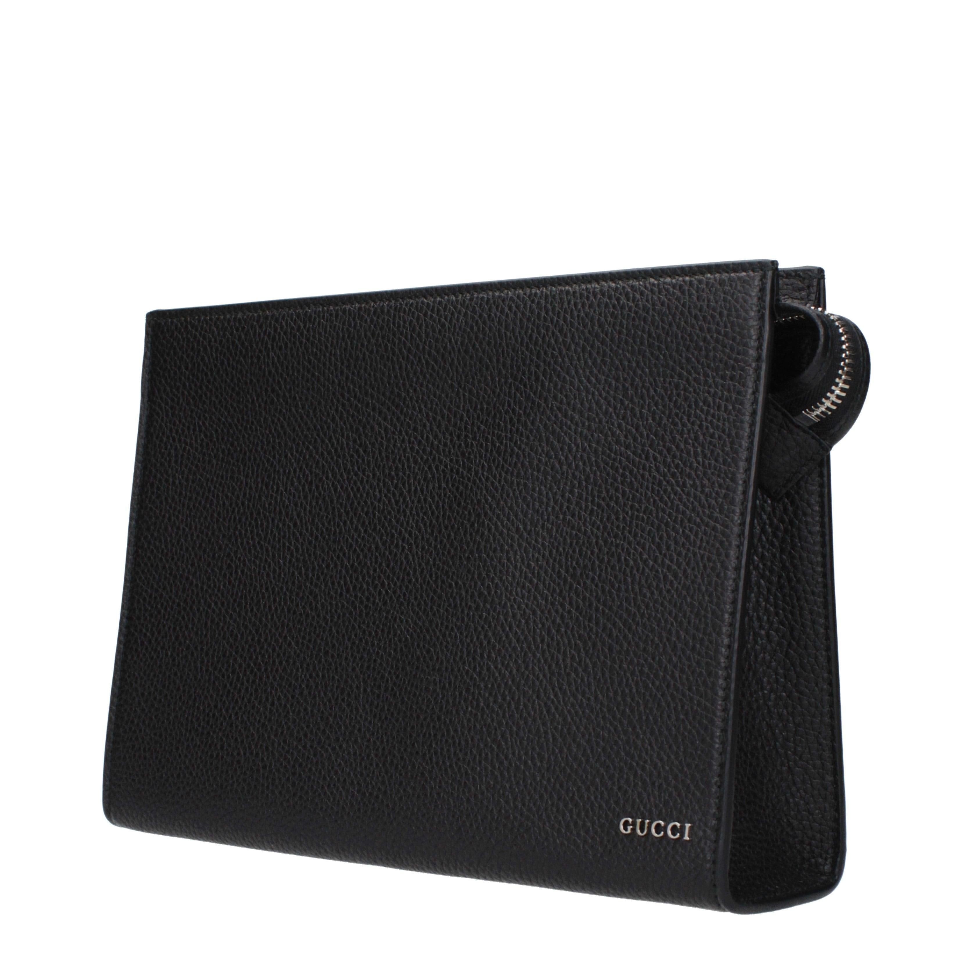 Gucci Men's Small Leather Pouch with Logo Secondary image