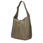 Saint Laurent Le 5 À 7 Hobo Bag Verde Muschio Leather