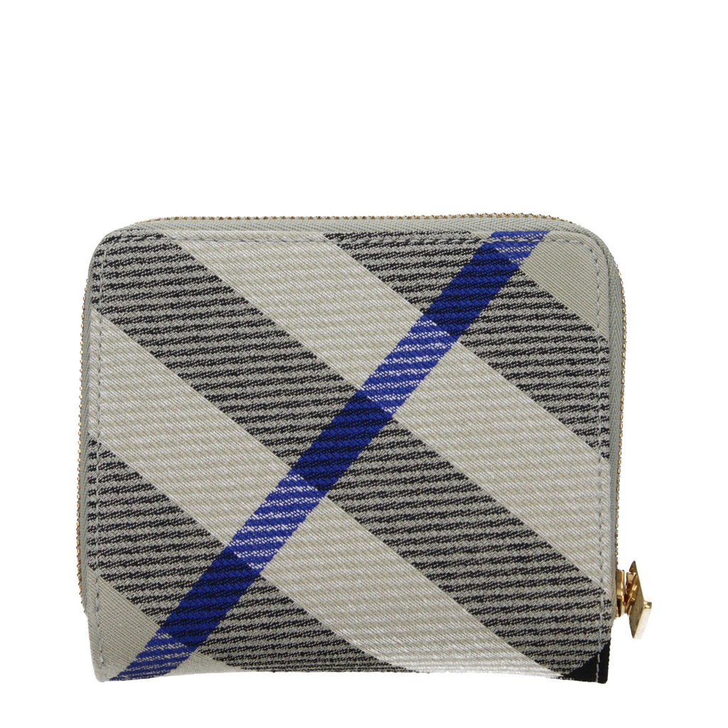 Burberry Lichene Check Zip Wallet