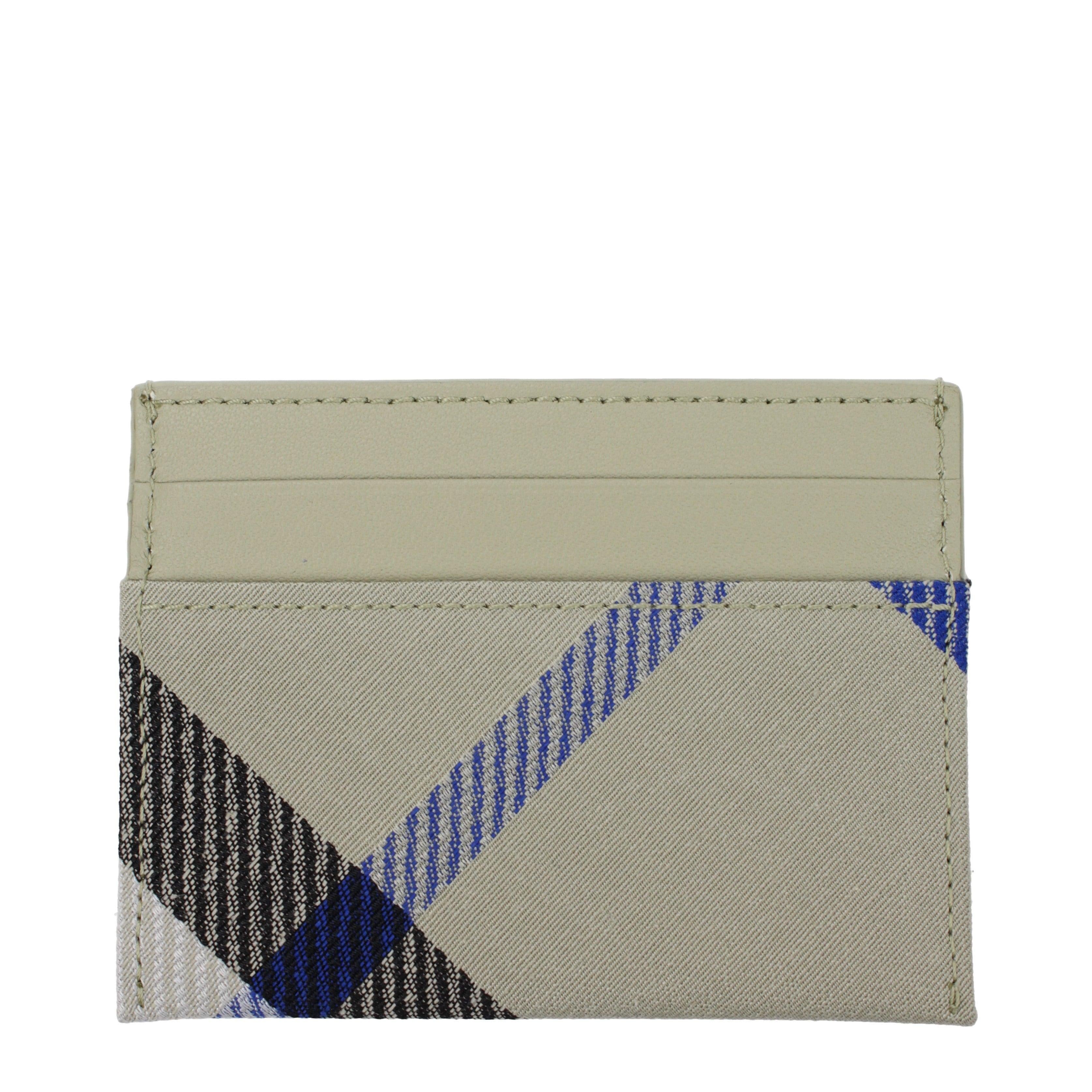 Burberry Light Green Check Card Holder Secondary image