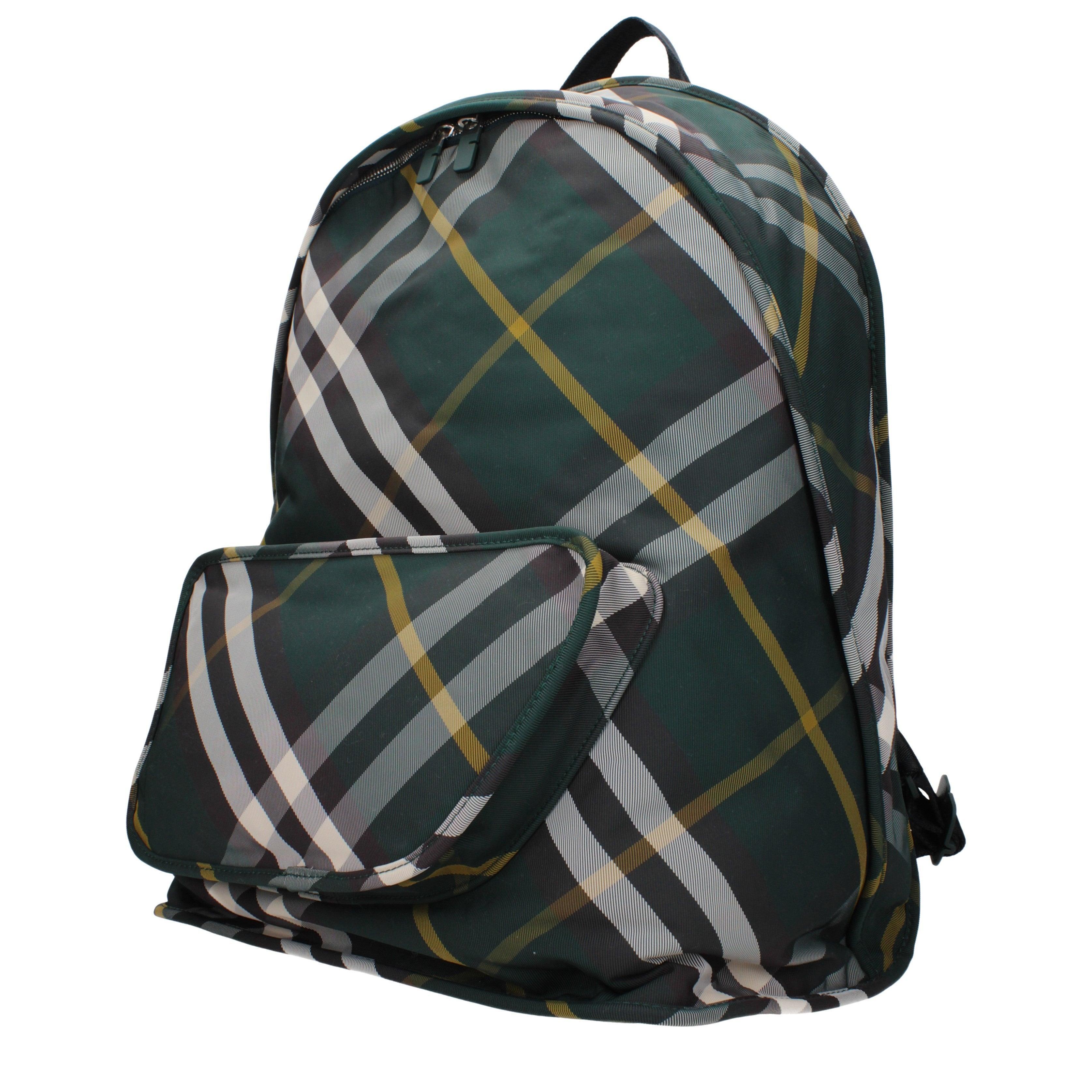 Burberry House Check Backpack – Dark Green Heritage