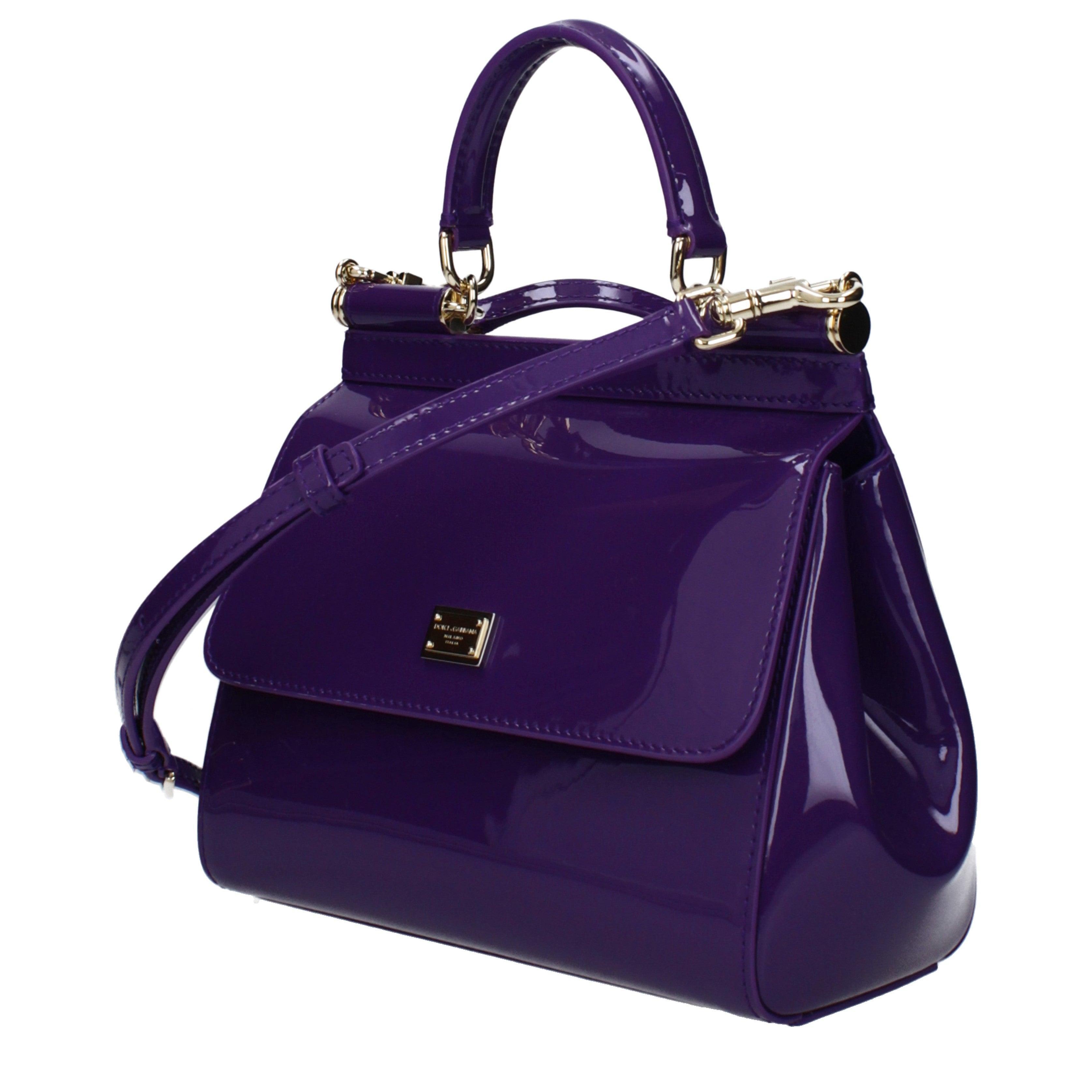 Dolce & Gabbana Sicily Medium Handbag – Violet Secondary image