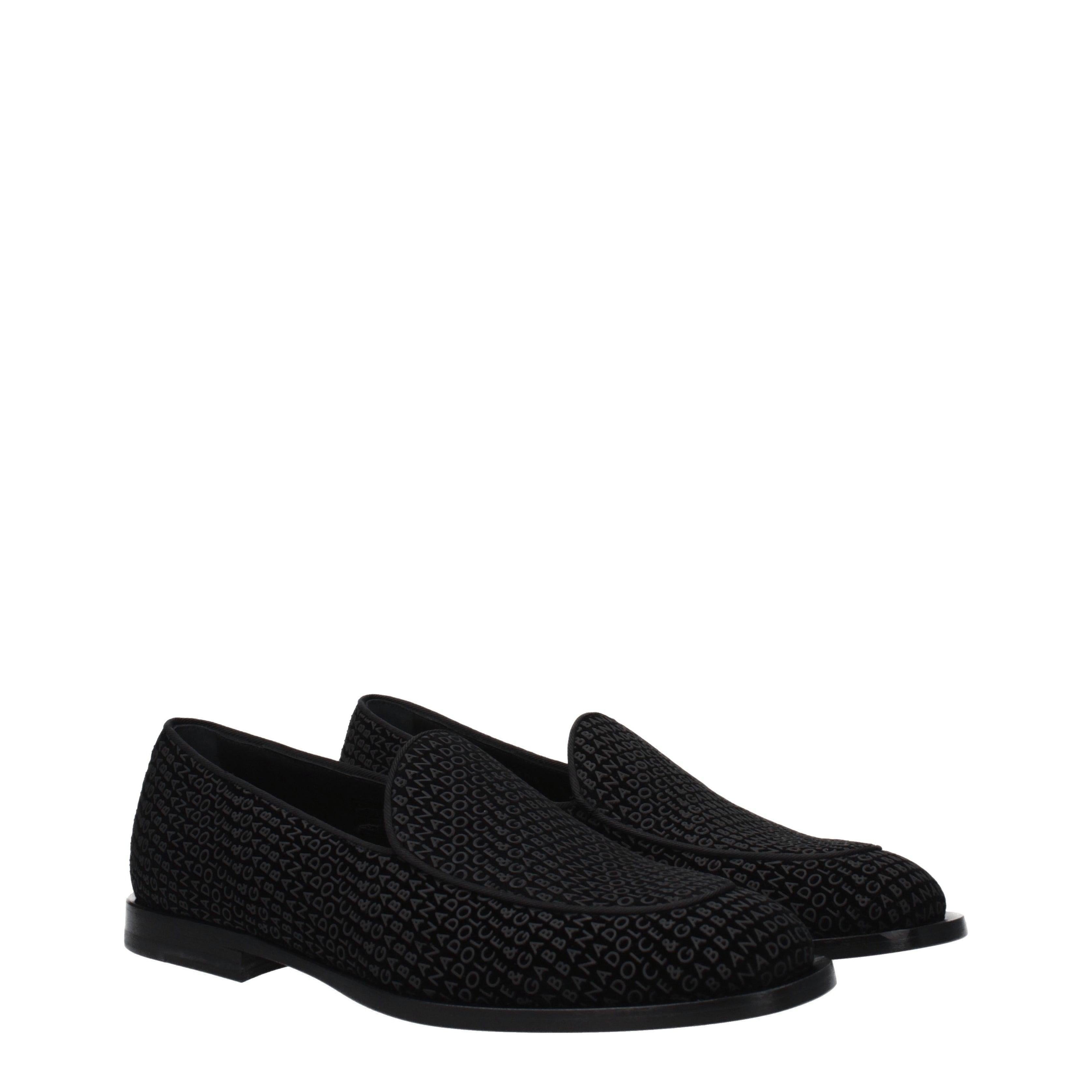 Dolce & Gabbana Men’s Statement Velvet Loafers Secondary image