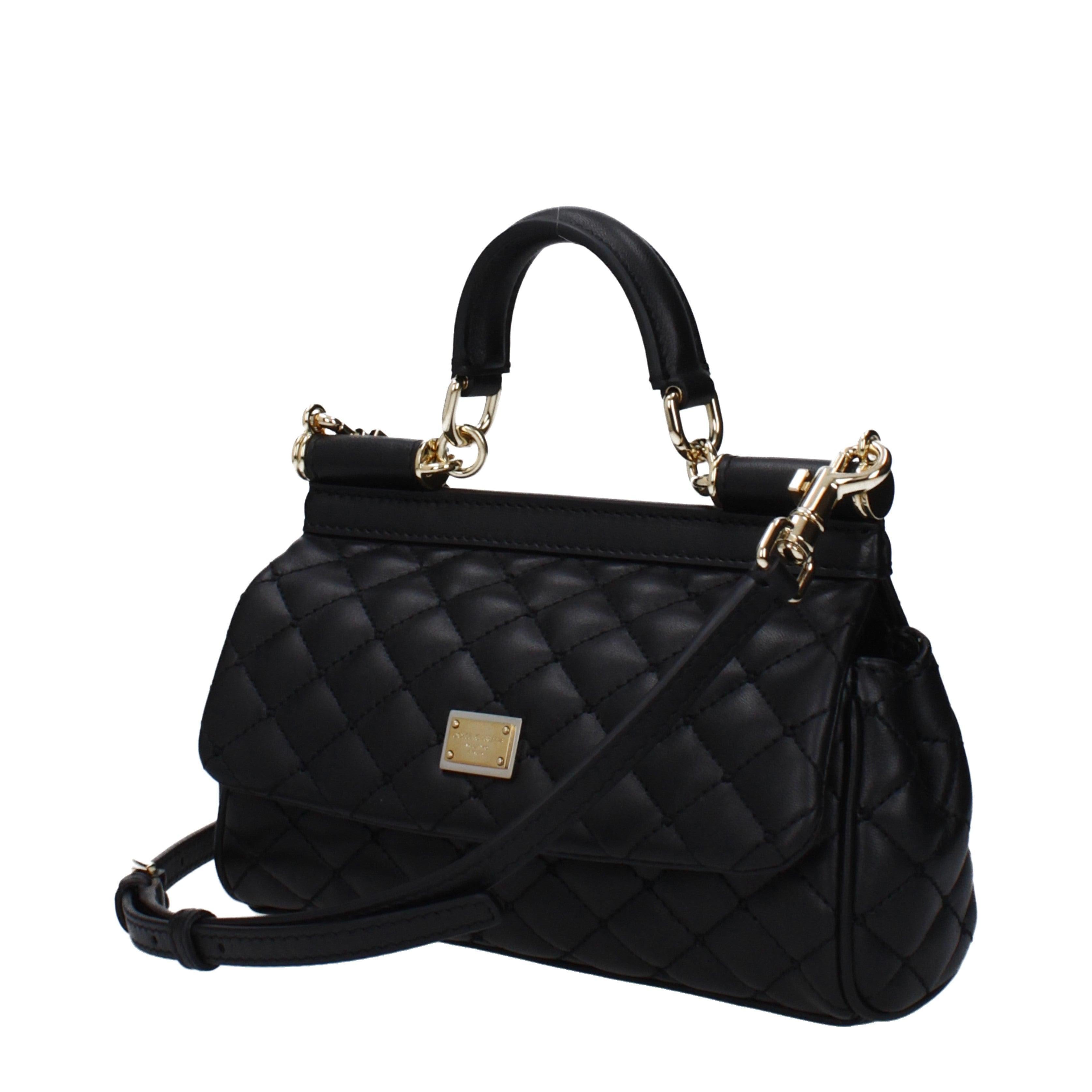 Dolce & Gabbana Small Sicily Handbag – Black Secondary image