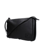 Fendi Black Leather Crossbody Bag for Men