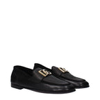 Dolce & Gabbana Men’s Leather Loafer with DG Buckle