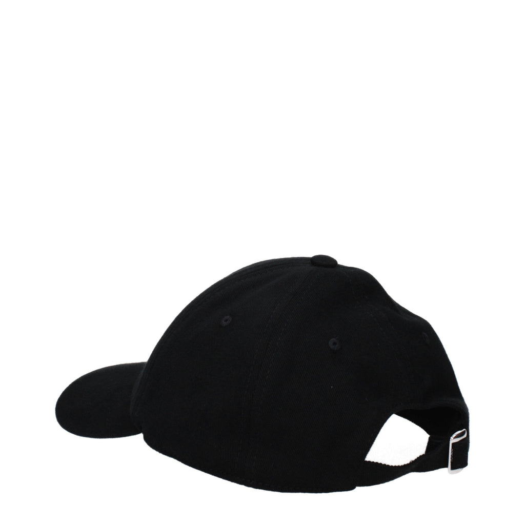 Fendi Baseball cap in black cotton