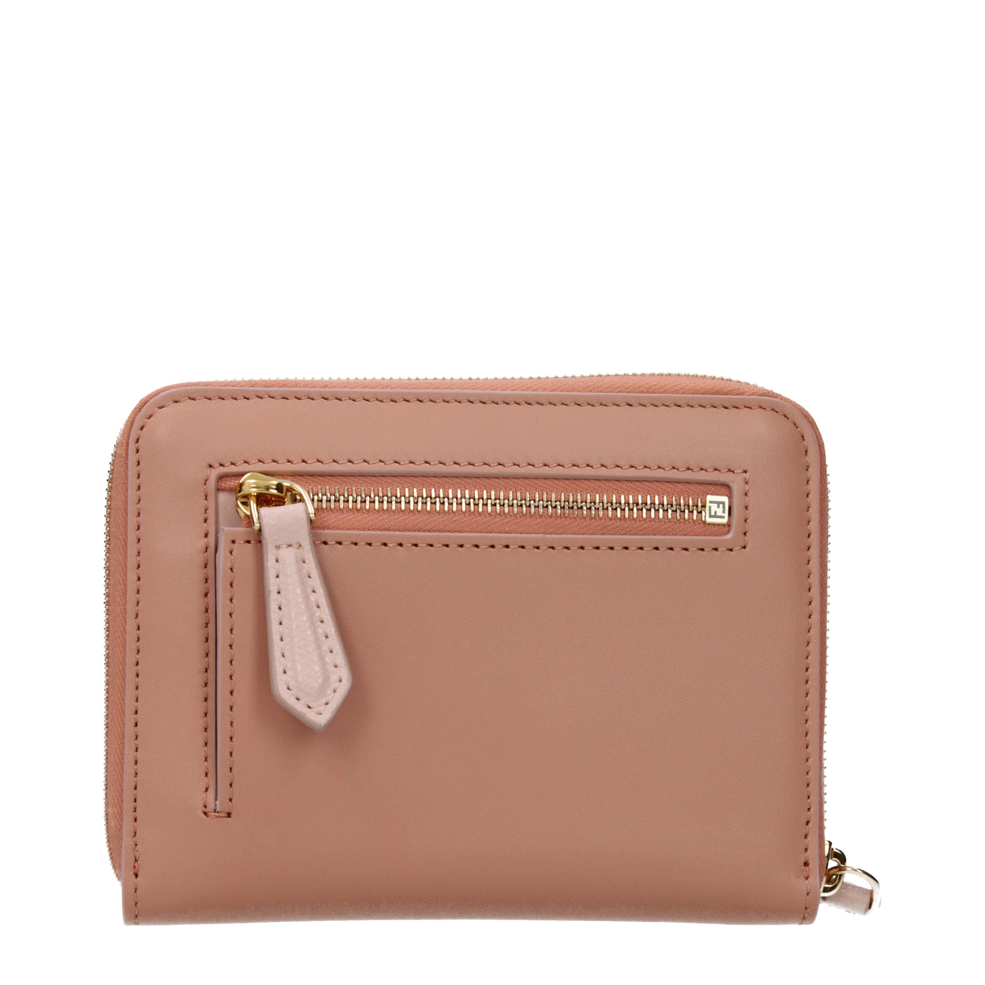 Fendi Women's Rose Leather Wallet Secondary image