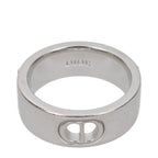 DIOR Men's Engraved Silver Ring