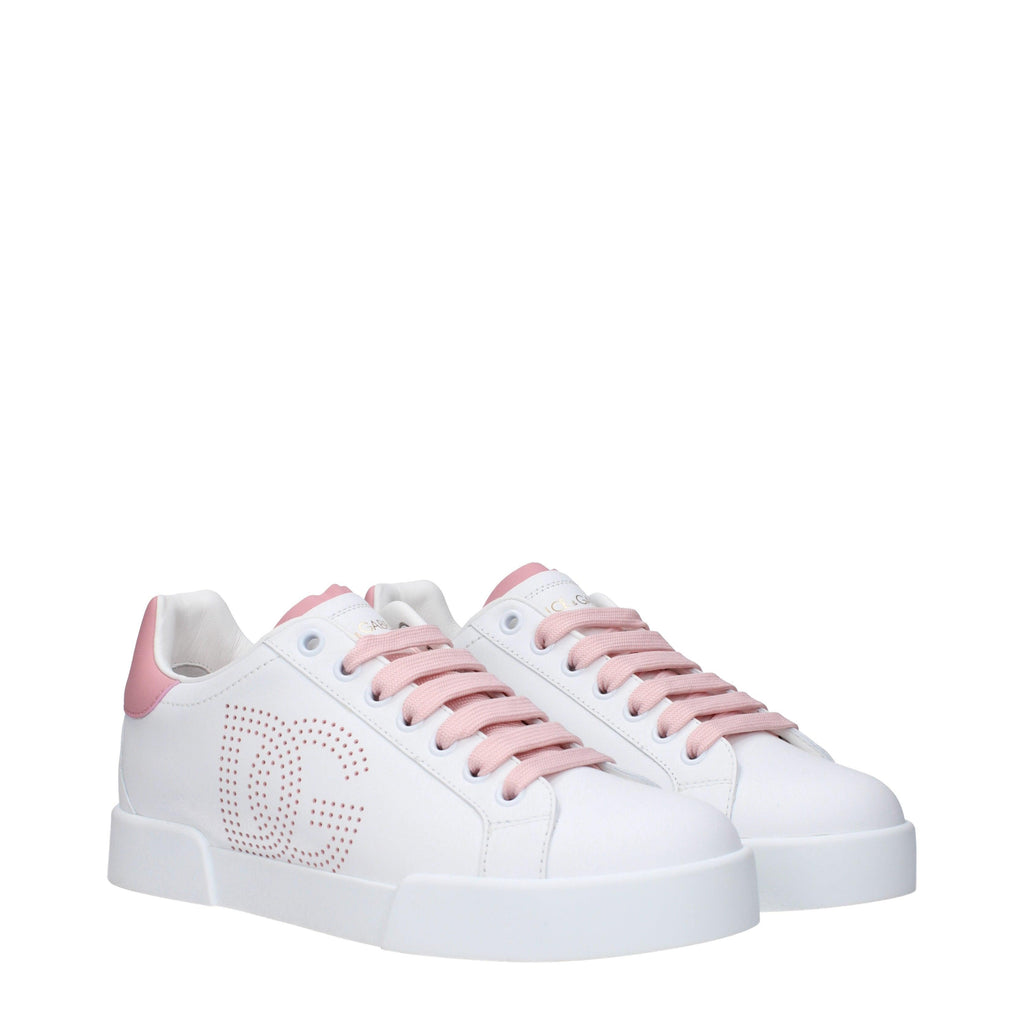 Dolce & Gabbana Perforated Logo Women's Sneakers