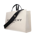 Givenchy Paris Large Canvas Tote Bag