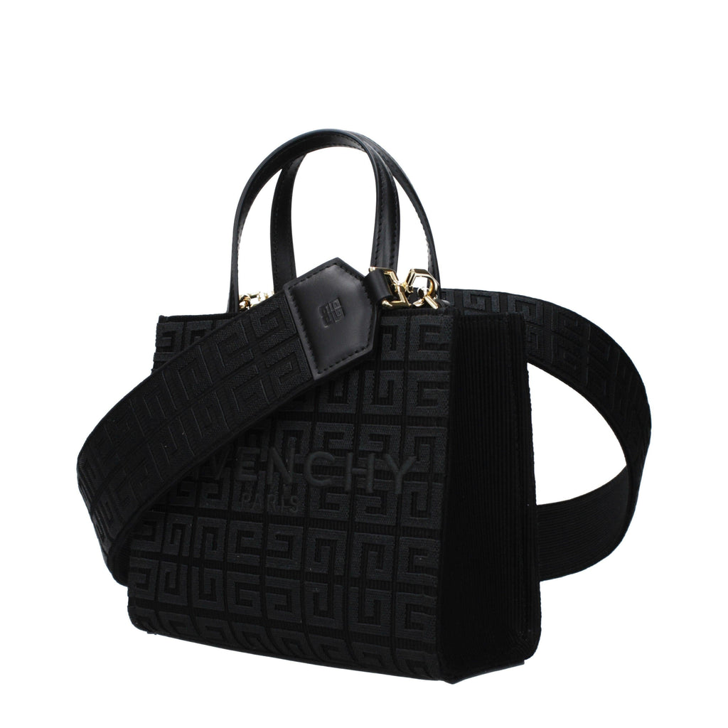 Givenchy Paris Mini Canvas Tote Bag - Black