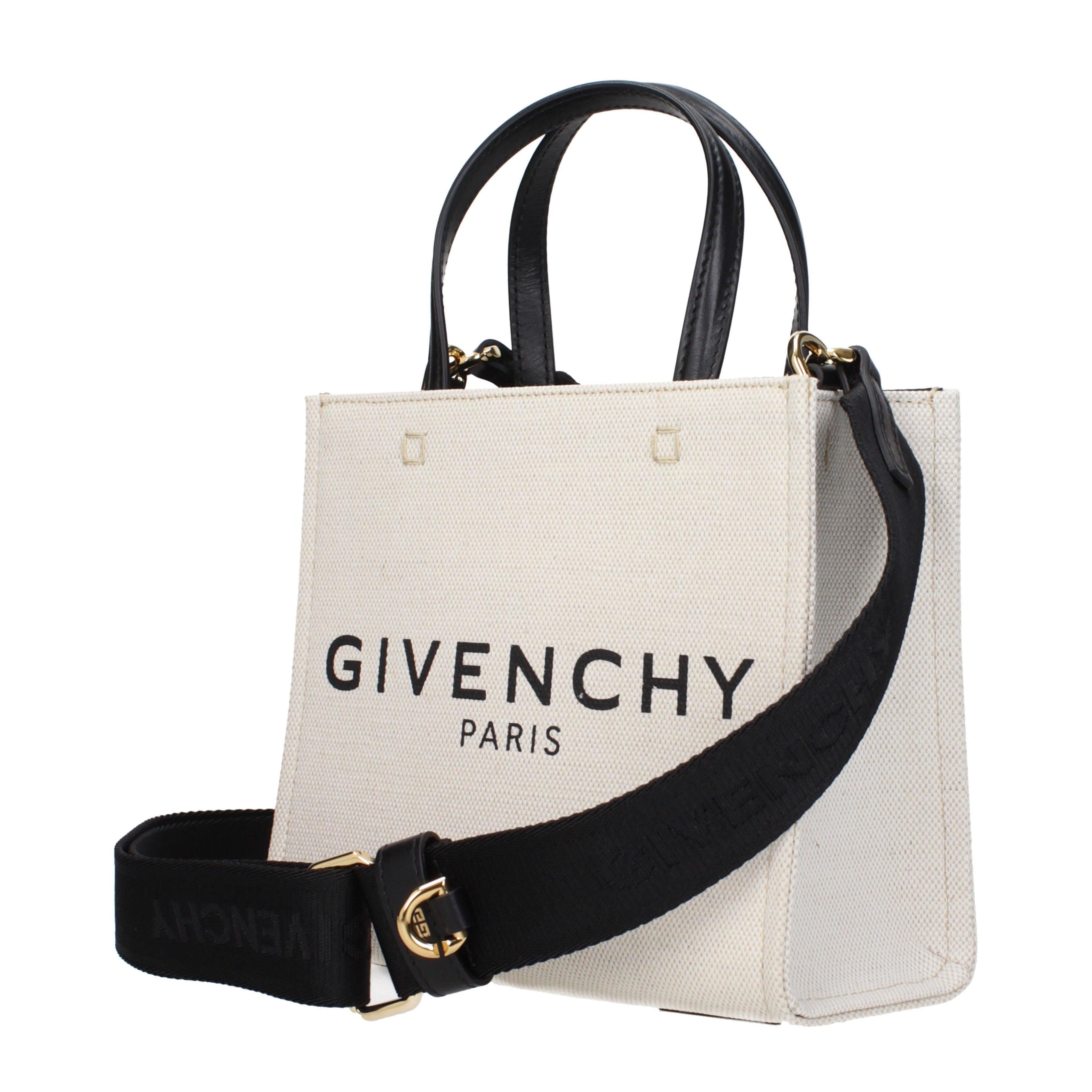 Givenchy Mini Canvas Tote Bag in Beige