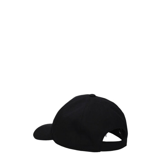 Versace Black and White Cotton Hat