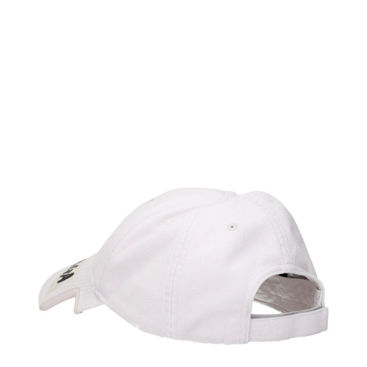 Balenciaga – White Cotton Baseball Cap
