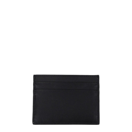 Dolce & Gabbana Black Leather Accessory
