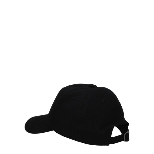 Valentino Garavani Black Cotton Blend Hat