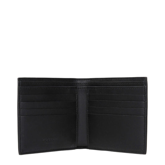 Alexander McQueen Card Holder – Nero Leather
