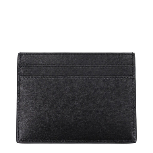 Saint Laurent Leather Card Holder – Nero Black