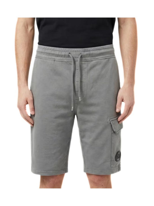 C.P. Company Gunmetal Cotton Jogging Bermuda
