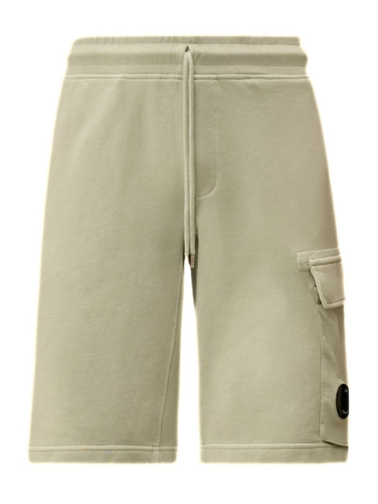 C.P. Company Misty Blue Cotton Jogging Bermuda
