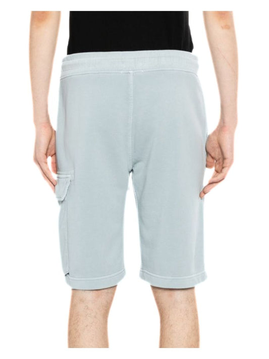 C.P. Company Cotton Jogging Bermuda Shorts – Silver Blue